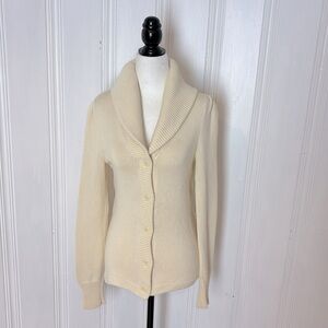 POLO JEAN COMPANY by RALPH LAUREN vintage cream cardigan
